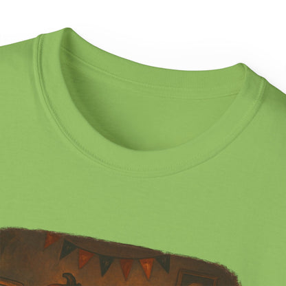 Game Night Tee, Halloween Shirt, Unisex Cotton T-Shirt, Spooky Fun Apparel, Perfect for Gathering and Celebrations