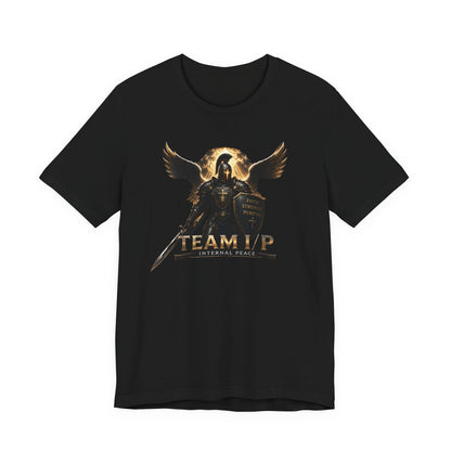 Team Internal Peace, Guardian of The Cross Tee — Military Brotherhood Graphic T-Shirt