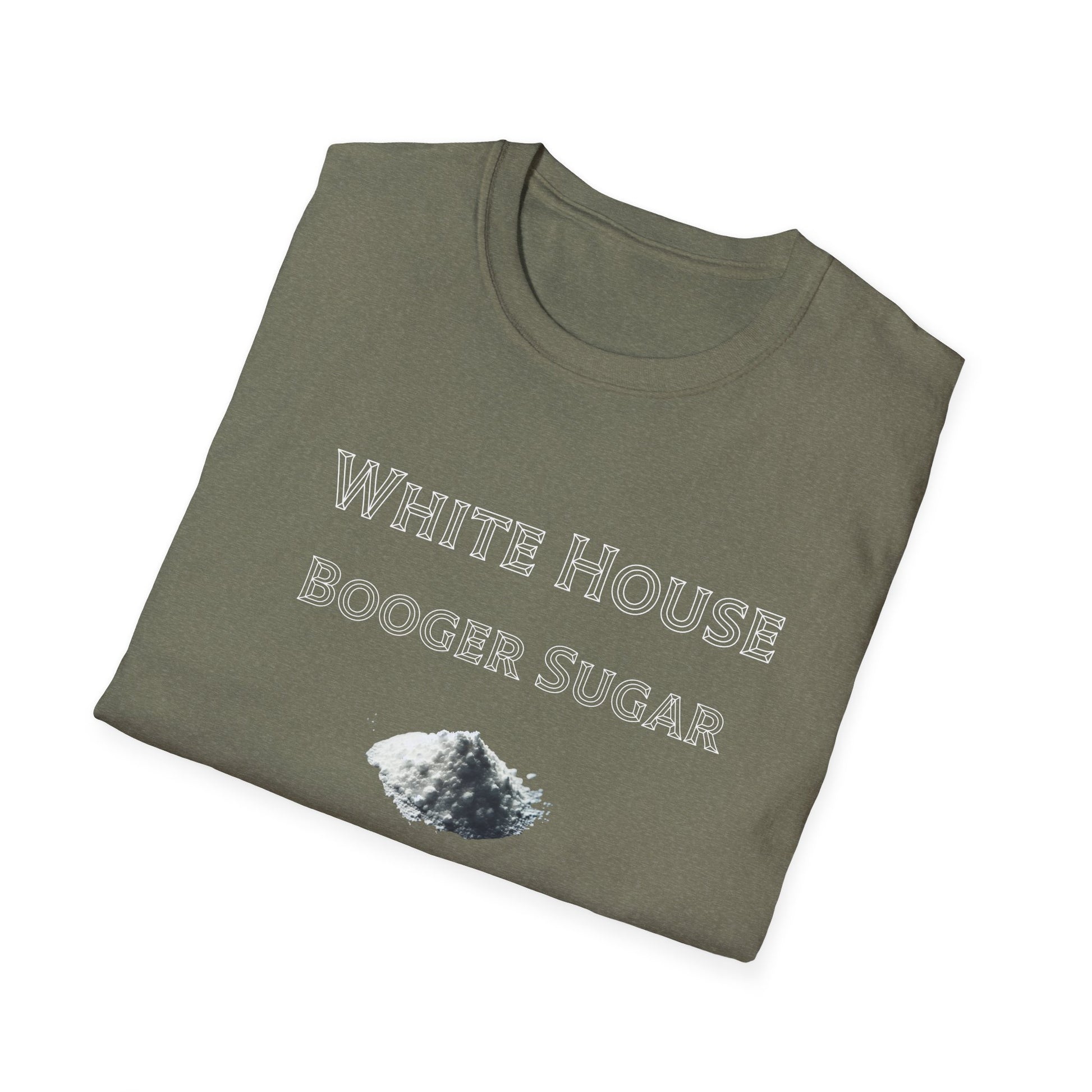 White House Sugar, Unisex Softstyle T-Shirt - Psychonaut Swag