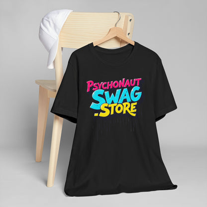Psychonaut Swag Store Graphic Tee, Casual Streetwear, Cool Gift, Festival Fashion, Vintage Style, Unisex T-Shirt - Psychonaut Swag