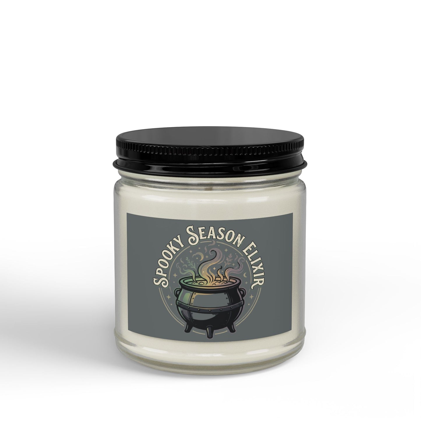 Spooky Season Elixir Soy Candle — Amber Jar (4oz & 9oz)