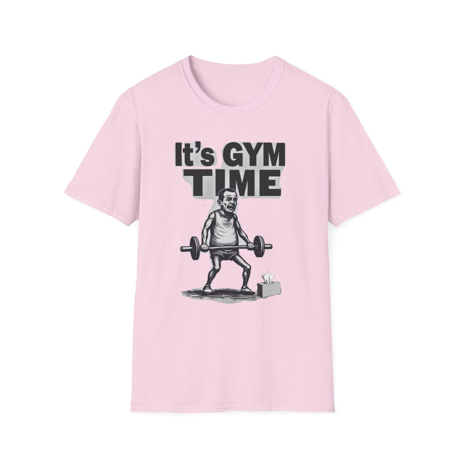 It's Gym Time T-Shirt, Motivational Workout Shirt, Fitness Apparel, Gift for Gym Lovers, Casual Sport Tee - Psychonaut Swag