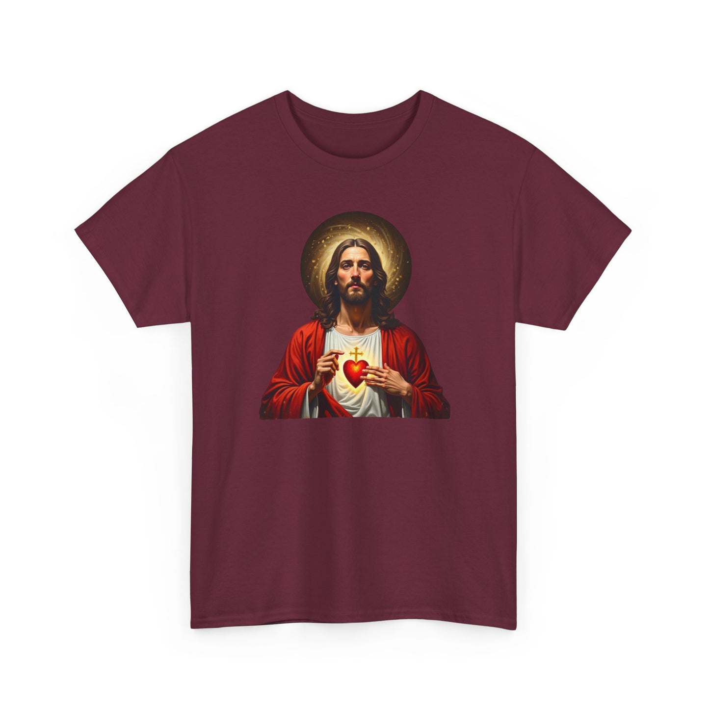 Sacred Heart Jesus T-Shirt — Vintage Religious Christian Tee