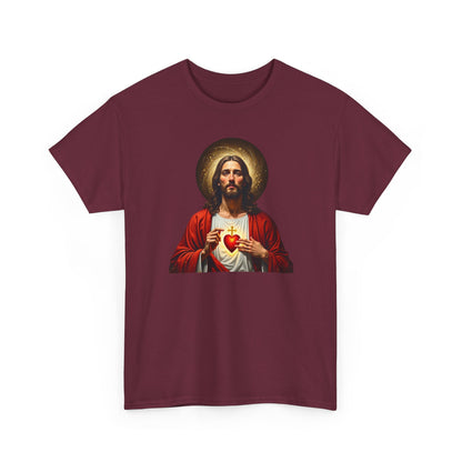 Sacred Heart Jesus T-Shirt — Vintage Religious Christian Tee