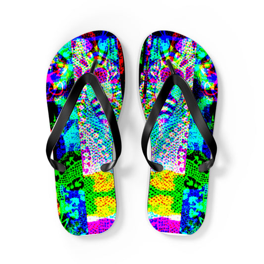 Bee Man, Wild Trip, Flip Flops - Psychonaut Swag