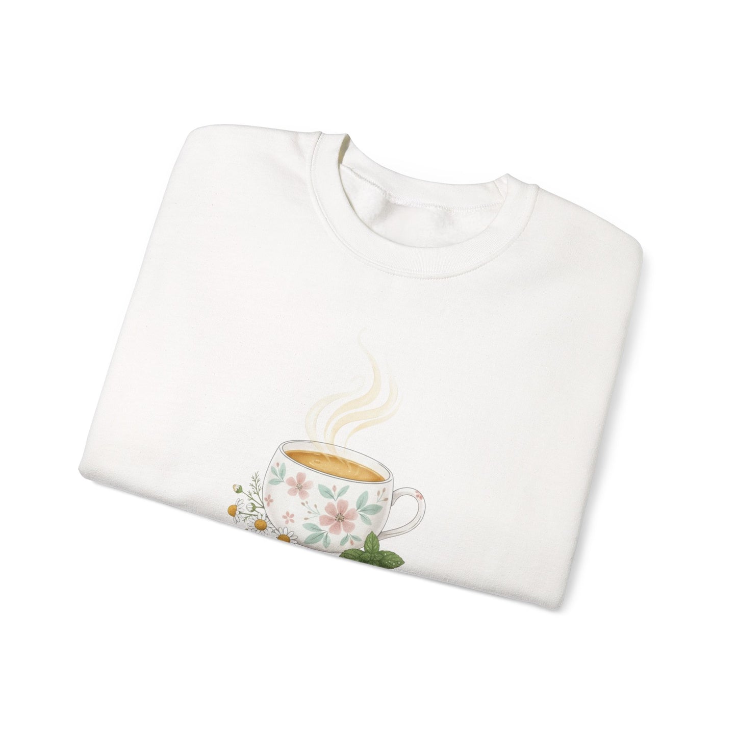 Sip and Soothe, Unisex Heavy Blend™ Crewneck Sweatshirt