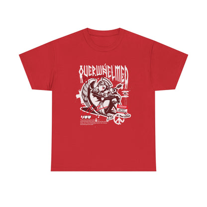 Overwhelmed, Unisex Heavy Cotton Tee