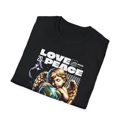 Love and Peace, Unisex Softstyle T-Shirt