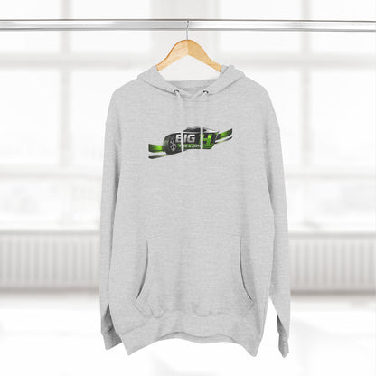Mechanic Big H, Three-Panel Fleece Hoodie