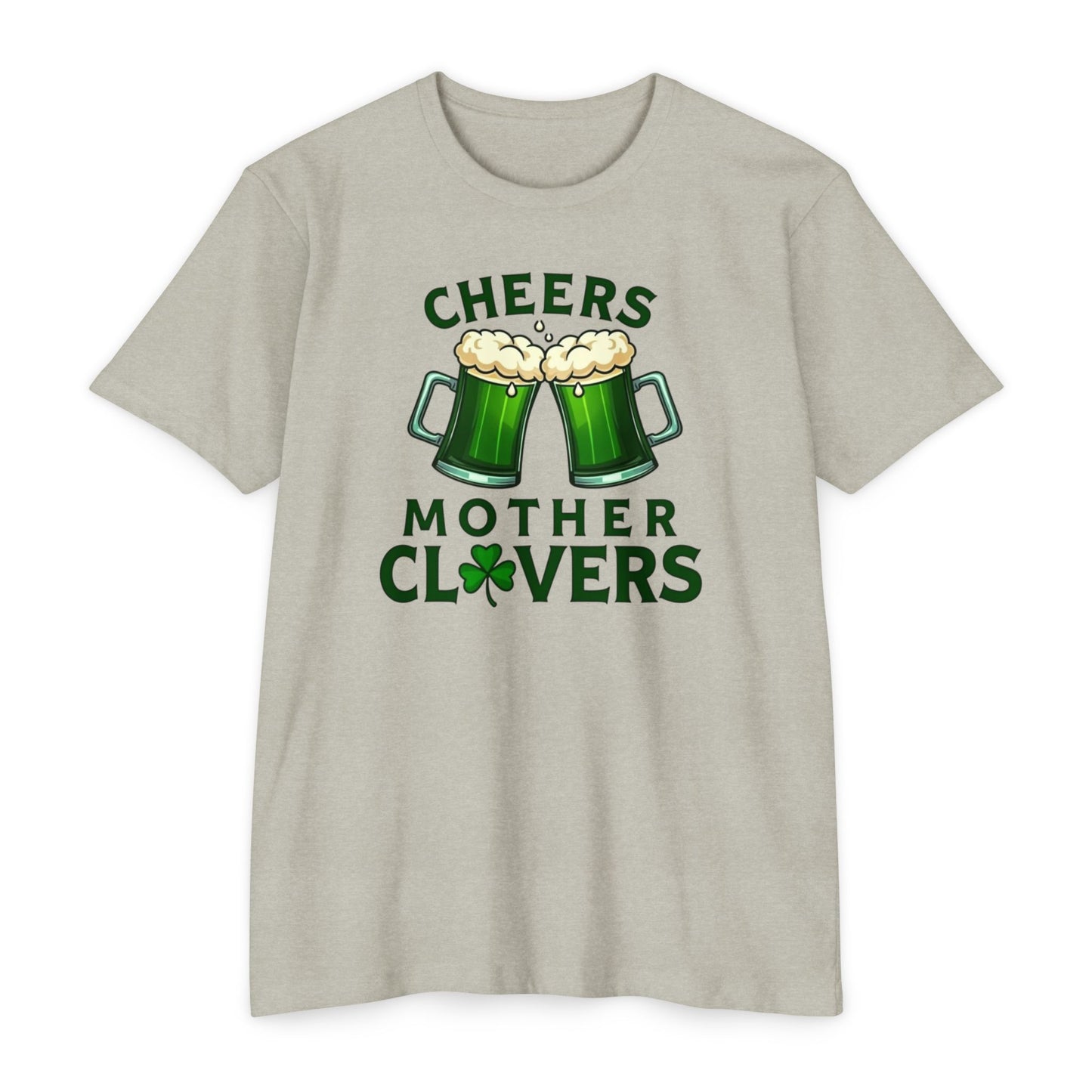 Cheers, St Patrick’s tee, Unisex CVC Jersey T-shirt