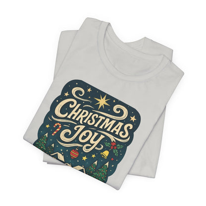 Christmas Joy Holiday T‑Shirt — Festive Winter Village Graphic Tee