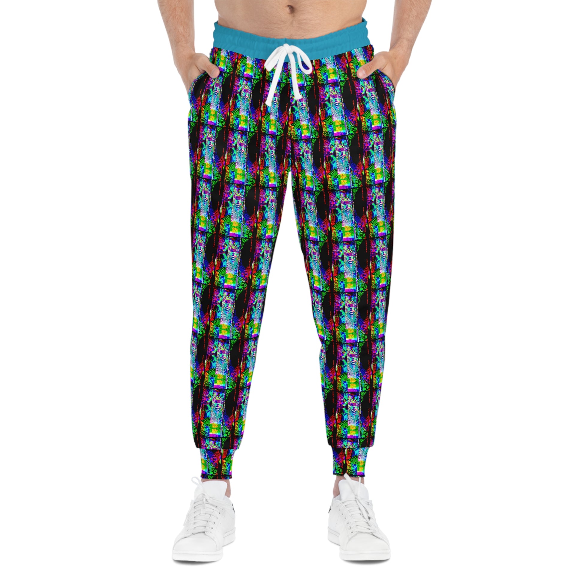Bee Man Athletic Joggers (AOP) - Psychonaut Swag
