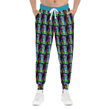 Bee Man Athletic Joggers (AOP) - Psychonaut Swag