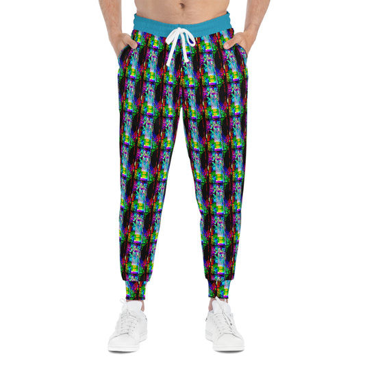 Bee Man Athletic Joggers (AOP) - Psychonaut Swag