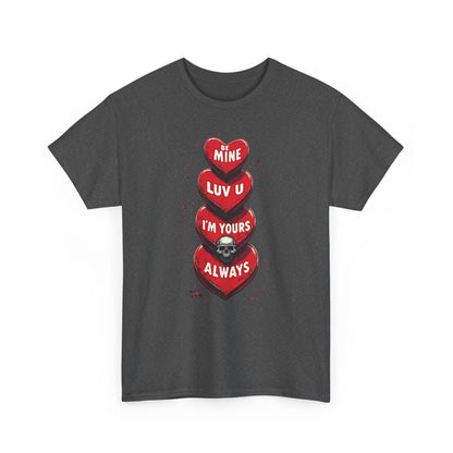 Heart stack,  Heavy Cotton Tee