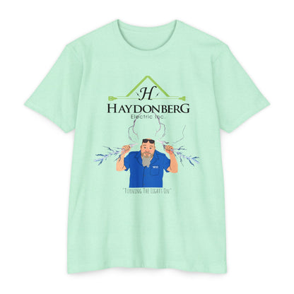 Haydonberg Turning The Lights On, Unisex CVC Jersey T-shirt