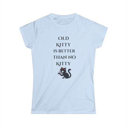 Old Kitty Women's Softstyle Tee - Psychonaut Swag