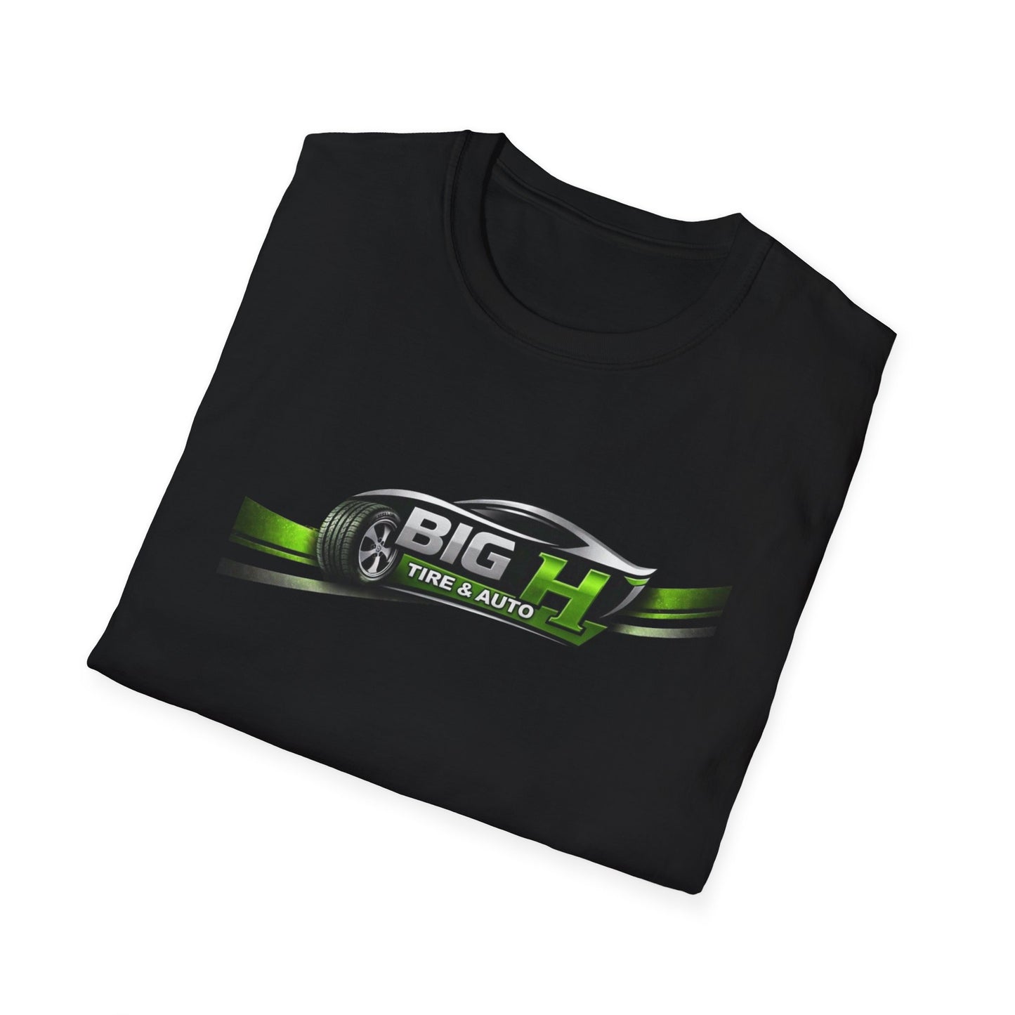 Mechanic Big H 2, Unisex Softstyle T-Shirt