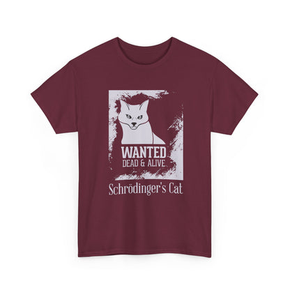 Schrödinger's Cat T-Shirt — Quantum Mystery Tee
