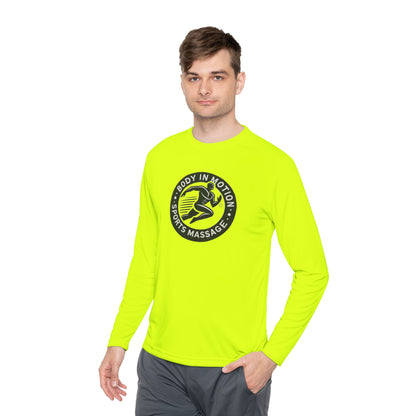 Sports Massage Long Sleeve Tee — "Body in Motion" Athletic Therapy Shirt