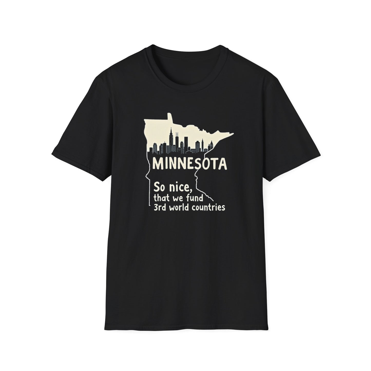 Minnesota Nice tee, Unisex Softstyle T-Shirt