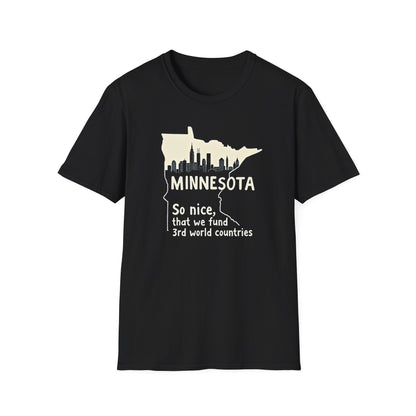 Minnesota Nice tee, Unisex Softstyle T-Shirt