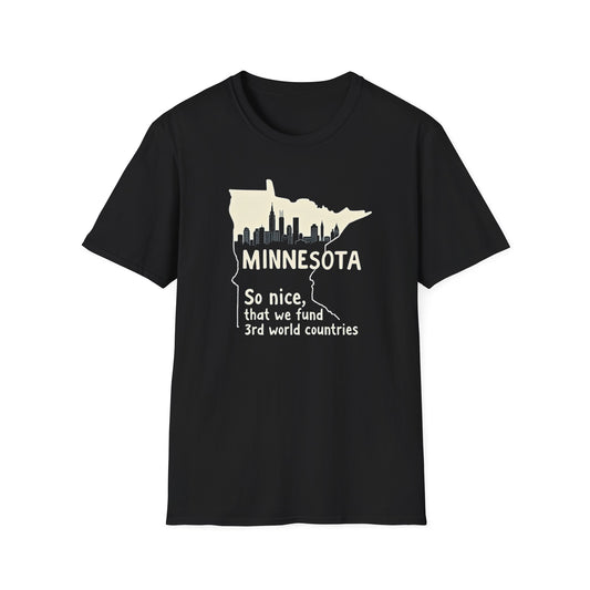 Minnesota Nice tee, Unisex Softstyle T-Shirt