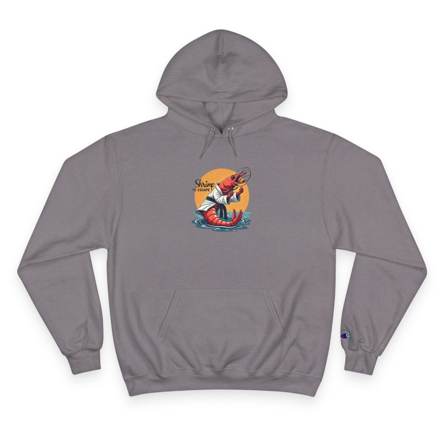 Shrimp to escape, Jiu-Jitsu Champion Hoodie