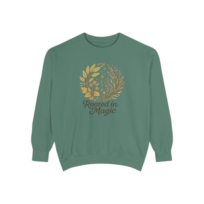 Rooted in Magic Unisex Garment-Dyed Sweatshirt