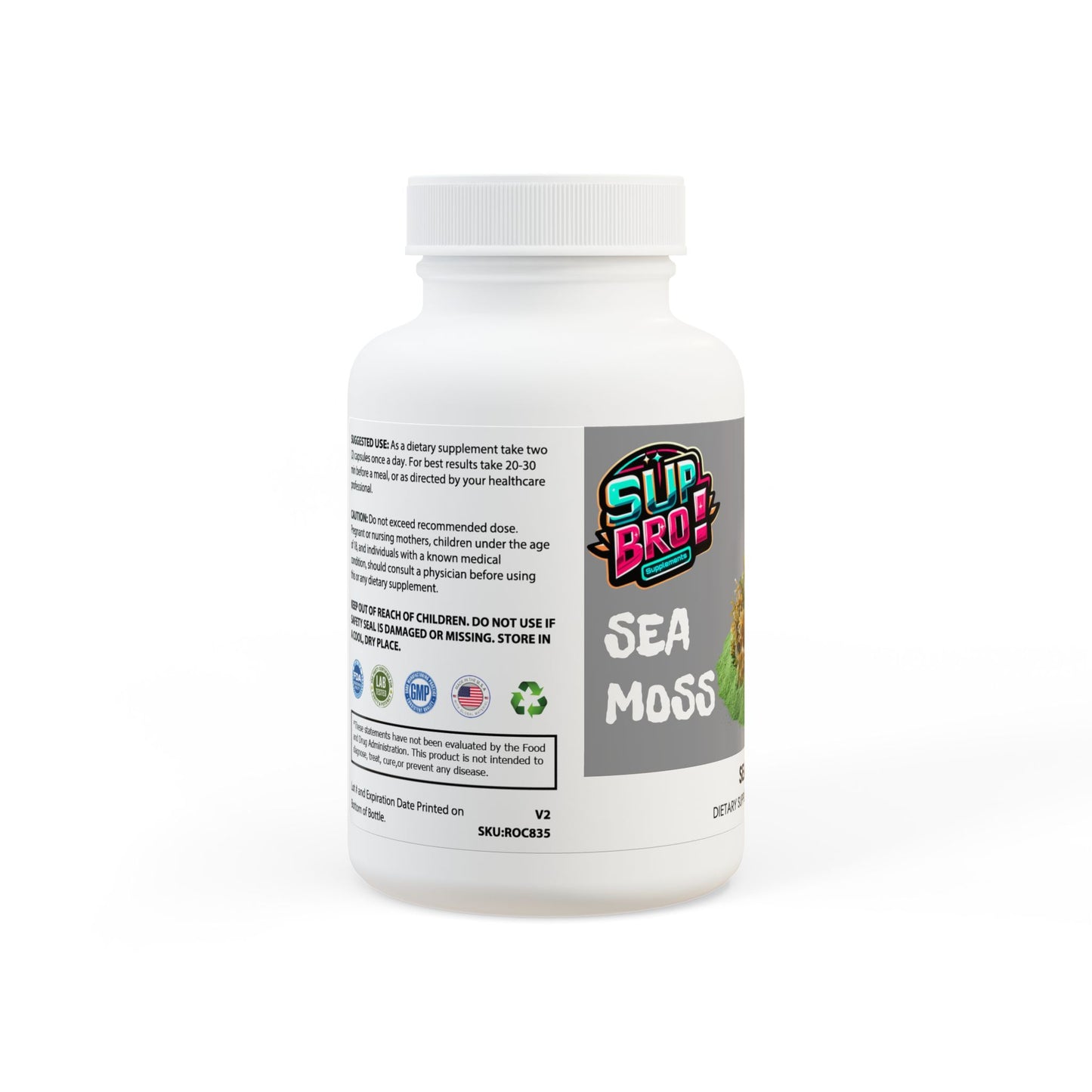 Sea Moss Capsules – Immune, Thyroid & Energy Support (60 ct)