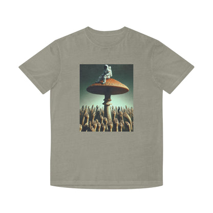 T-Shirt Psychedelic Explorer Unisex Faded Shirt - Psychonaut Swag