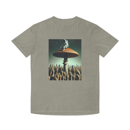 T-Shirt Psychedelic Explorer Unisex Faded Shirt - Psychonaut Swag