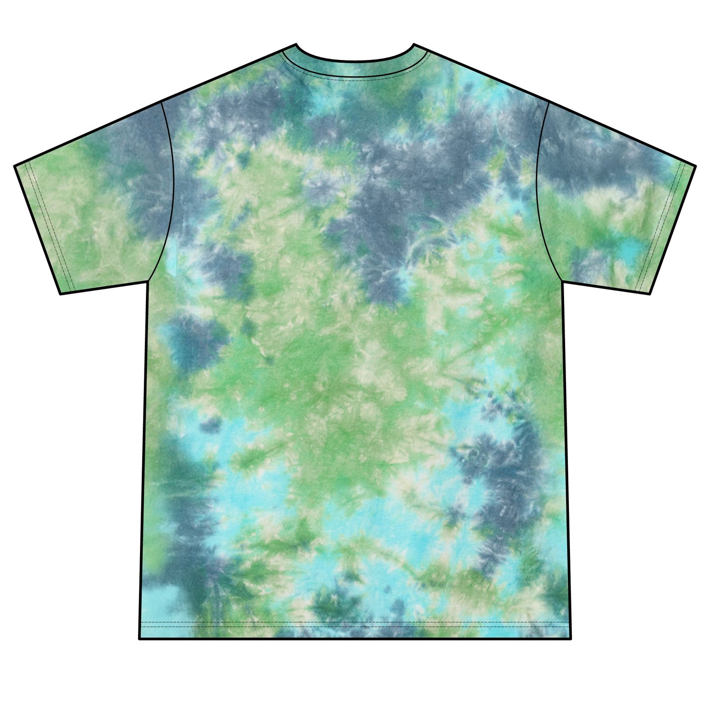 Haydonberg Turning The Lights On, Unisex Crystal Tie-Dye Tee