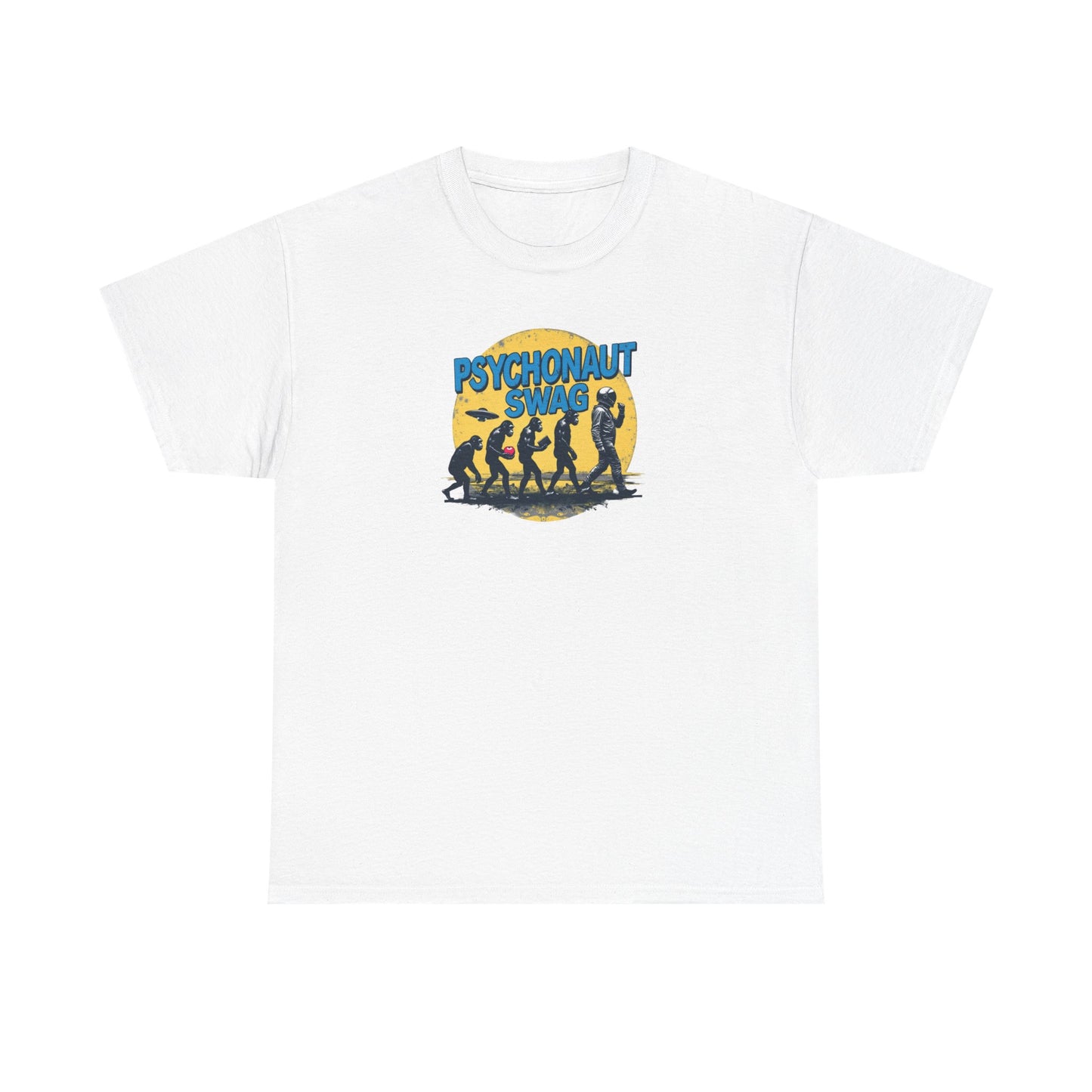 Psychonaut Swag Style Unisex Heavy Cotton Tee, Graphic Tee, Casual Wear, Gift Idea, Summer Fashion, Festival Outfit