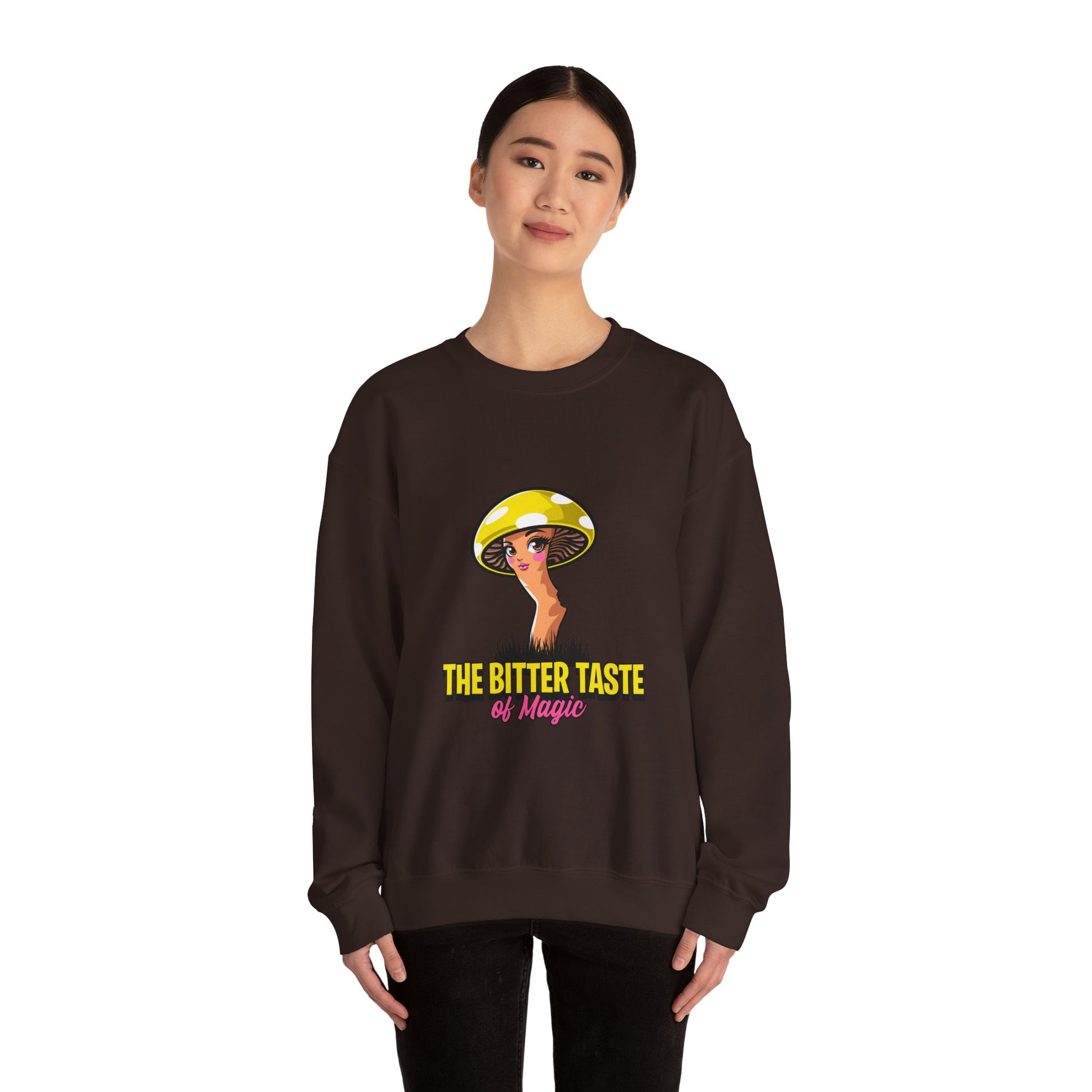 Crewneck Sweatshirt Sexy Bitter Shroom Design - Psychonaut Swag