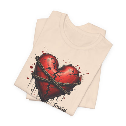 Broken Heart — 'Tough Love' Barbed Heart Graphic Tee