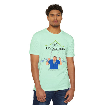 Haydonberg Turning The Lights On, Unisex CVC Jersey T-shirt