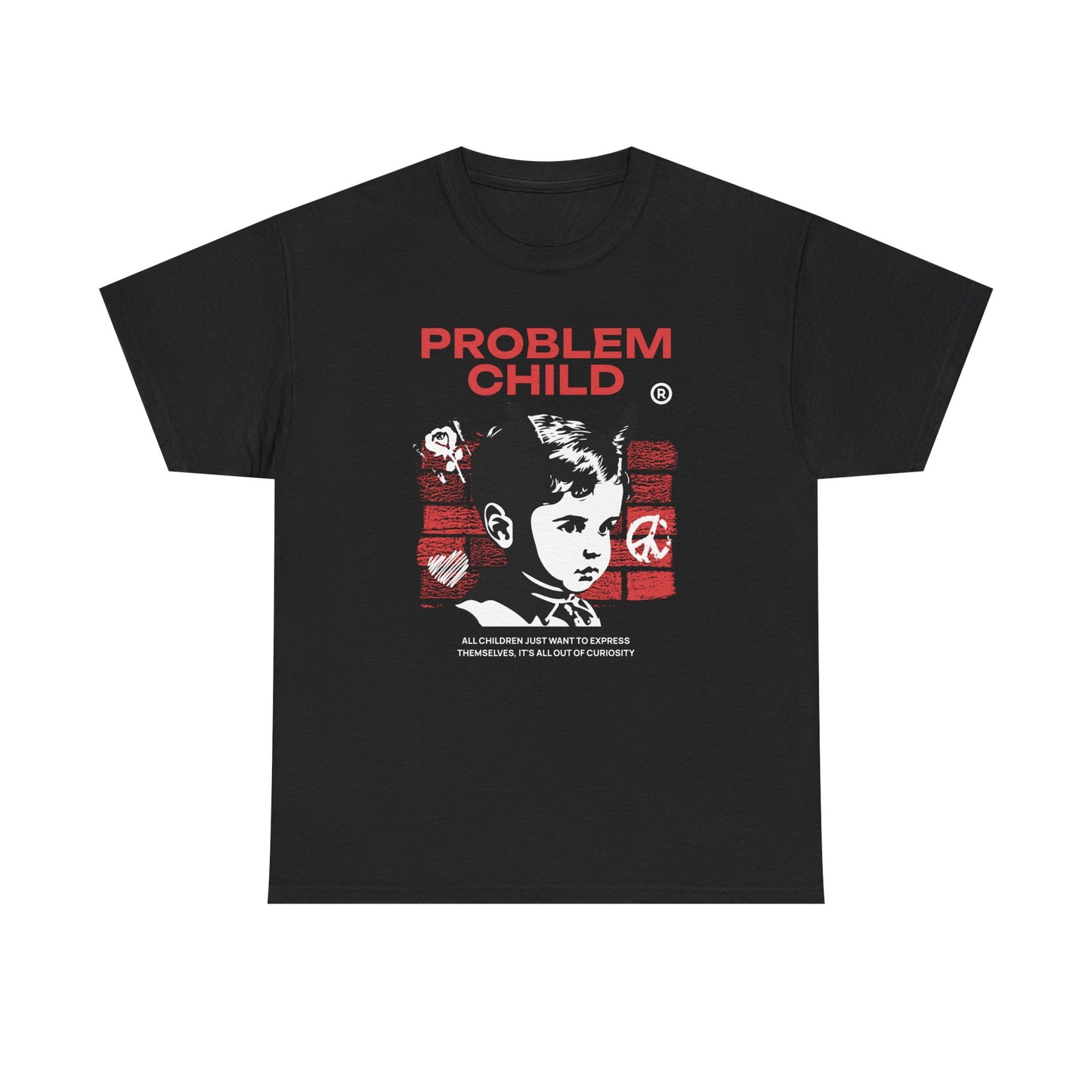 Problem Child, Unisex Heavy Cotton Tee