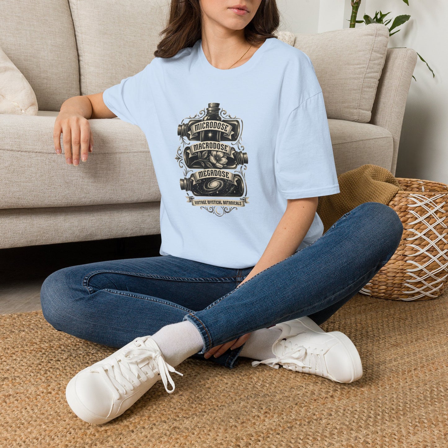 Epic Dose Graphic T-Shirt — Microdose, Macrodose, Megadose Vintage Design