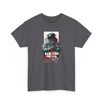 Keep Hope Alive, Astronaut Unisex Heavy Cotton Tee