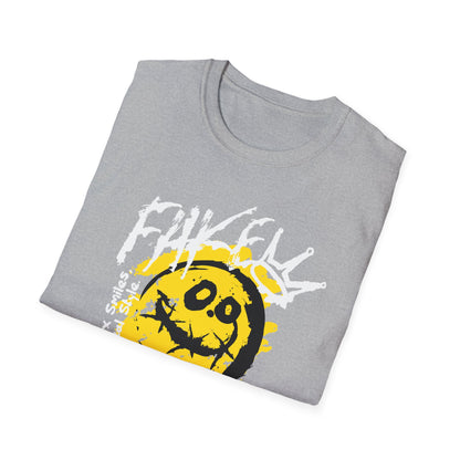 Fake Smile Vibe, Unisex Softstyle T-Shirt