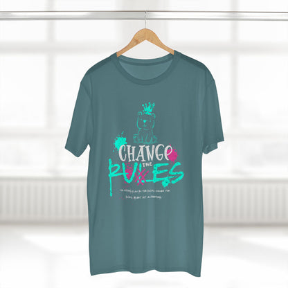 Change the Rules, Bear Adult Staple Tee