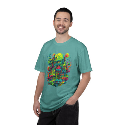 Psychedelic Dream Graphic T-Shirt — Sticky Trippy Art Tee