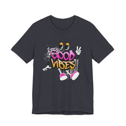 Good vibes Peeping, Unisex Jersey Short Sleeve Tee