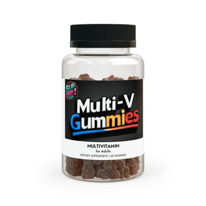 Sup Bro Multi-V Gummies, Multivitamin Gummies for Adults (60 Gummies) Sup Bro Supplement
