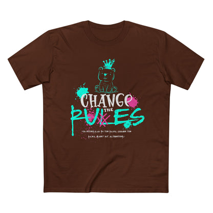 Change the Rules, Bear Adult Staple Tee