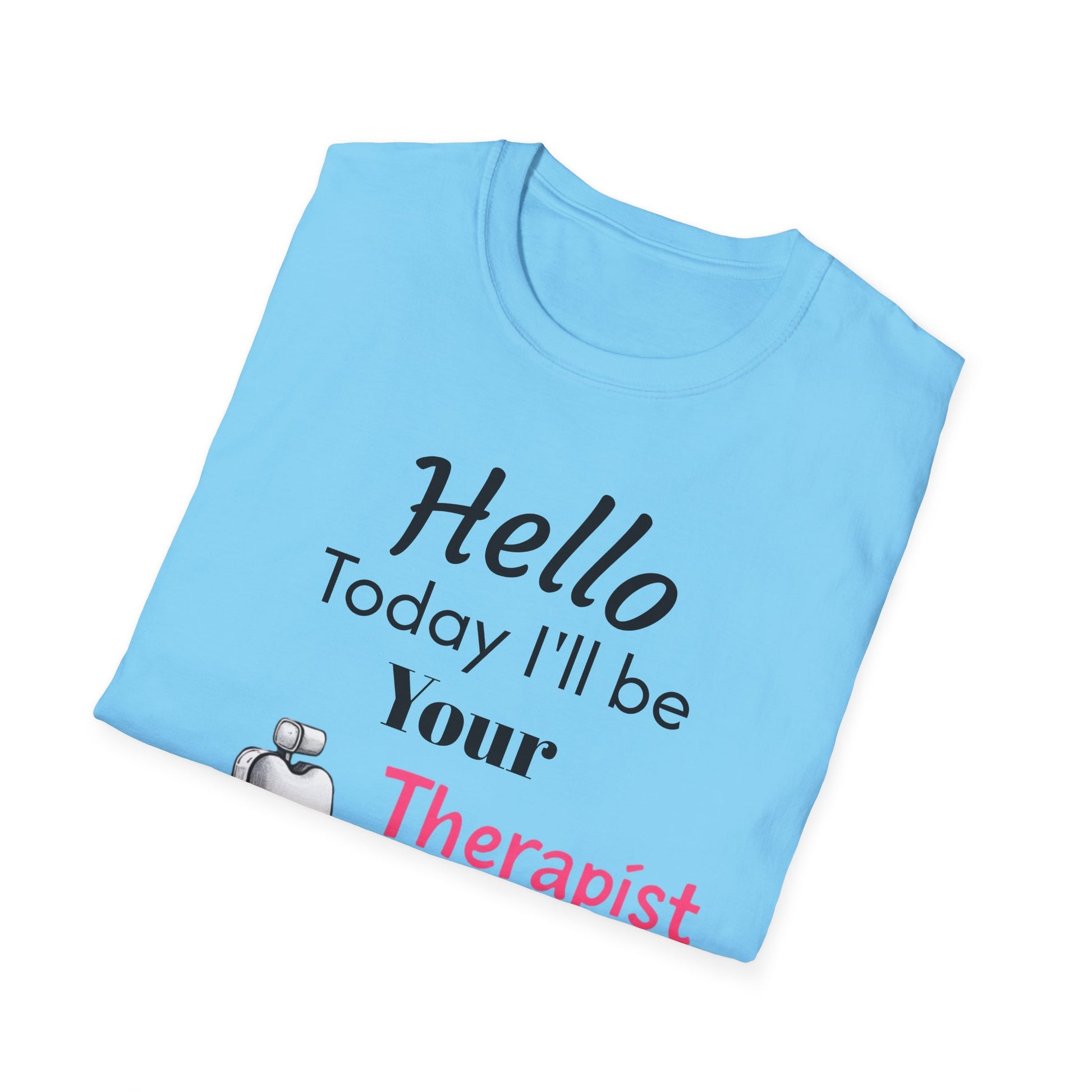 Hair stylist therapy, Unisex Softstyle T-Shirt | Perfect Gift for Barbers, Stylists, Hairdressers, Funny Tee for Self-Care Sundays, Hair Salon [...] - Psychonaut Swag