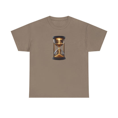 Static Time, Unisex Heavy Cotton Tee - Psychonaut Swag