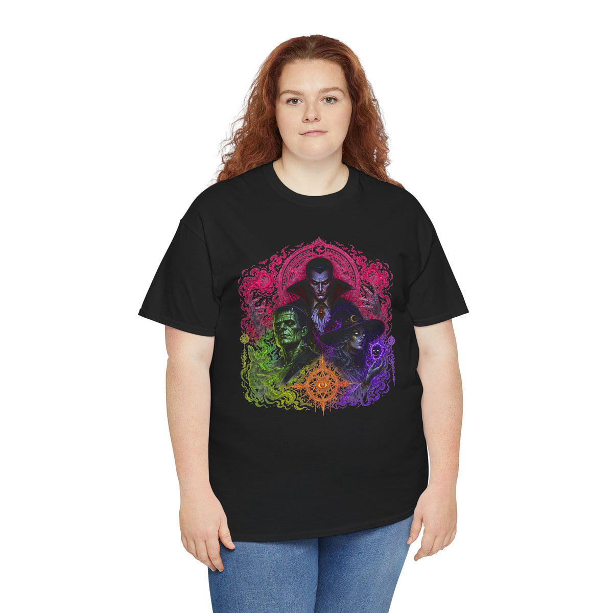 Mystic Vampire Trio T-Shirt — Gothic Horror Art Tee