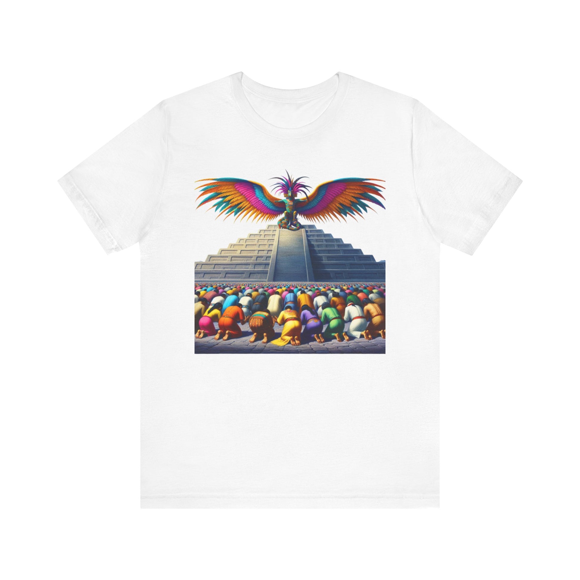 Feathered Serpent, Unisex Jersey Short Sleeve Tee - Psychonaut Swag